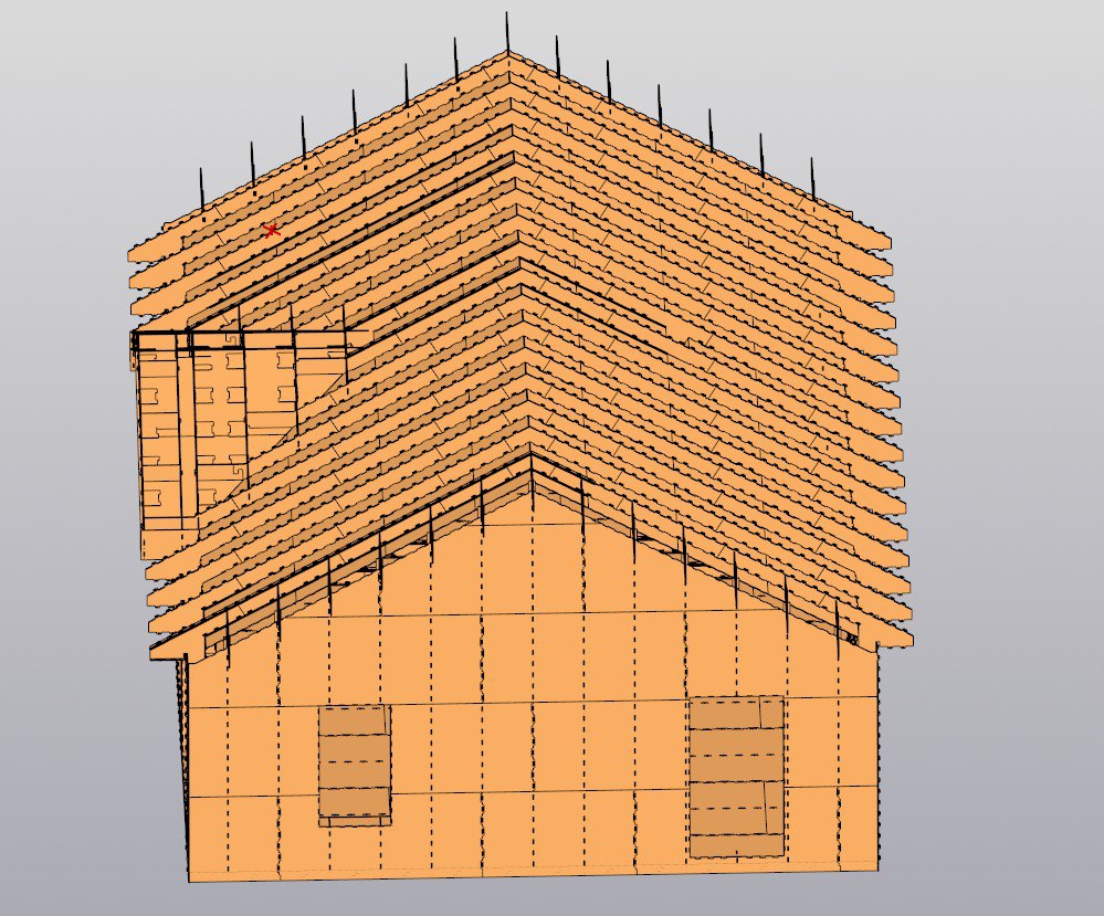 Проект "Дом 80 с эркером с перегородками" - изображение 5